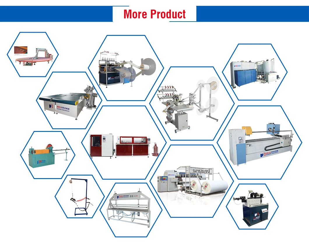 New Fully Model Bdnws-2A High Speed Computerized Chain Stitch Quilting Machine with No Shuttle and Heavy Material by CE/SGS