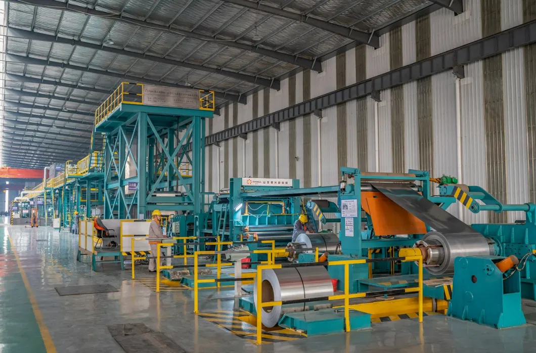 Two Coating Two Baking Color Coating Line with Electrical-Transmission System for Appliance Board