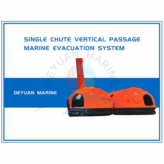 Sistemi di evacuazione marittima verticale per passeggeri a scivolo singolo Solas