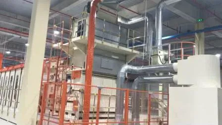 Linea di produzione di ovatta termolegata per materassi, biancheria da letto, imbottitura in tessuto non tessuto LMF